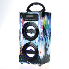 600mAh sound system ibastek dolphin speaker, Portable karaoke led crackle design bluetooth speakers